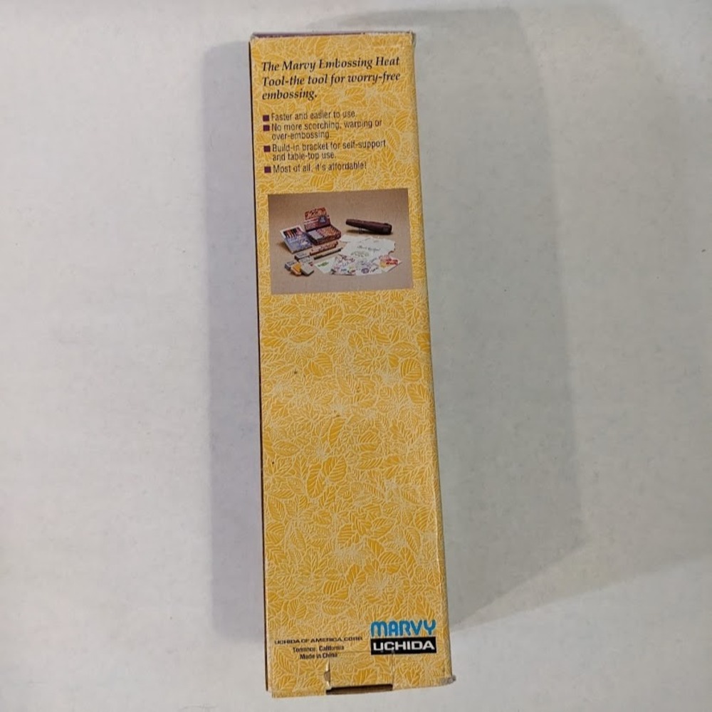 Marvy Uchida Embossing Heat Tool Model 2000II Purple Crafting Tool w/ Box Works - Picture 7 of 10